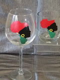 Mother Africa mix glass set - Royal Calypso