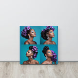 Purple Beauties Canvas